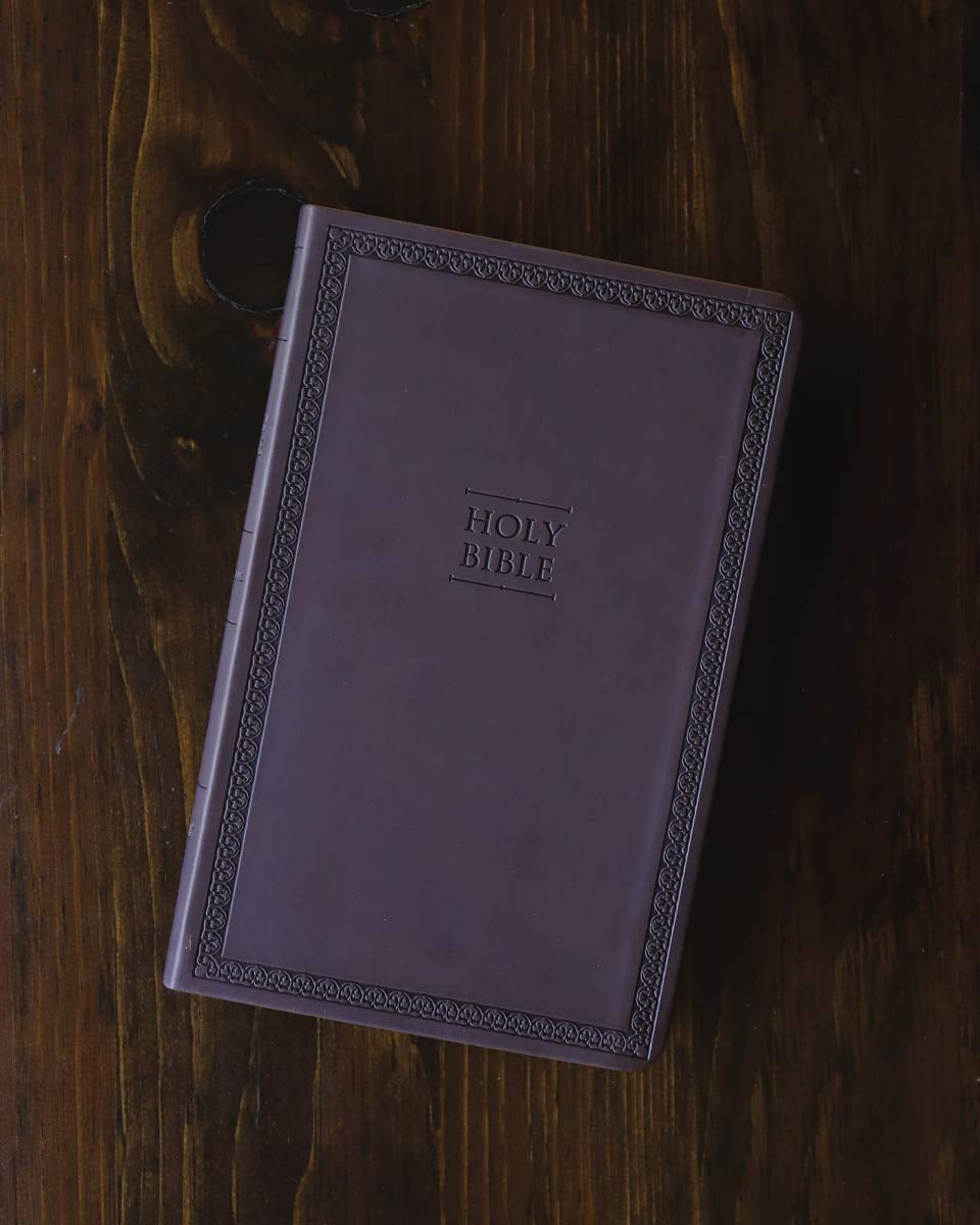 NIV, Value Thinline Bible, Leathersoft, Brown, Comfort Print